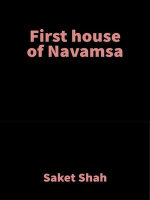 cover image of First house of Navamsa